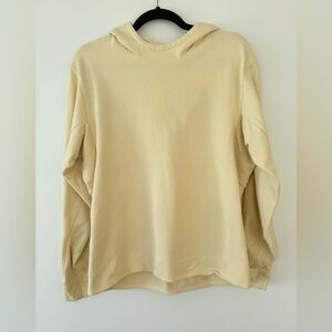 lululemon athletica Light Beige Hooded Sweatshirt